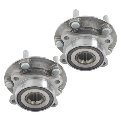 2 Pcs Wheel Hubs Bearing Assembly Front AWD For Mitsubishi Lancer 2.0L 2008-2015