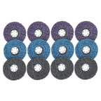 Diamond Grinding Discs 4 pieces each in blue, purple 12 Packs of 4-1/2' x 7/8'
