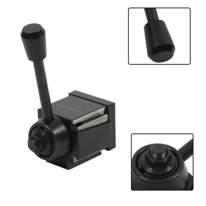 3Pcs Tool Post Wedge Type Quick Change Tool Post Swing Up To 8 Inch OXA 250-000