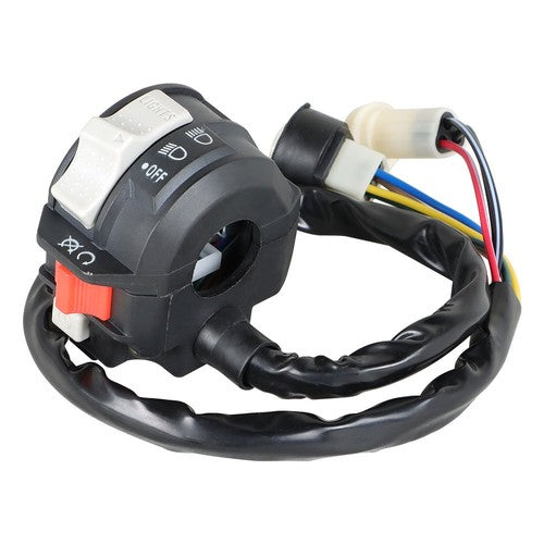 Left Handlebar Kill Switch Start Off Headlight For Yamaha MOTO-4 YFM 225 250 350