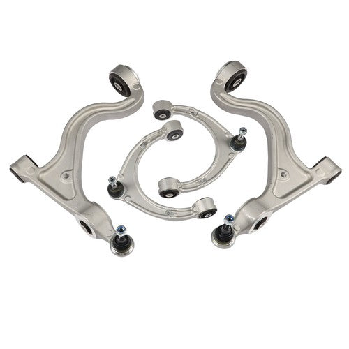 Fit For 2010-2013 Porsche Panamera 4PCS Aluminum Front Upper Lower Control Arms
