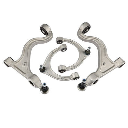 Fit For 2010-2013 Porsche Panamera 4PCS Aluminum Front Upper Lower Control Arms