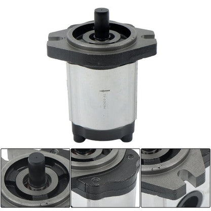 Hydraulic Gear Pump 4-18 GPM, 9 Tooth Spline Shaft SAE A-2 Bolts CW Cast Iron