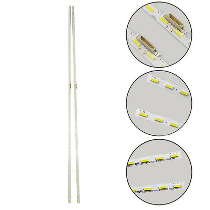 LED Backlight Strips 2 Pack for Samsung UN65NU6900 UN65RU7100 UN65RU7300