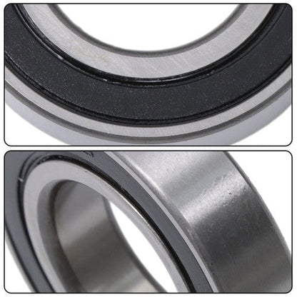 10Pcs R18-2RS 1-1/8" × 2-1/8" ×1/2" Double Rubber Seals Deep Groove Ball Bearing