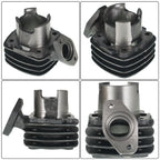 Cylinder Piston Gasket Upper End Kit Fit For Honda Spree NQ50 1984-1987 New