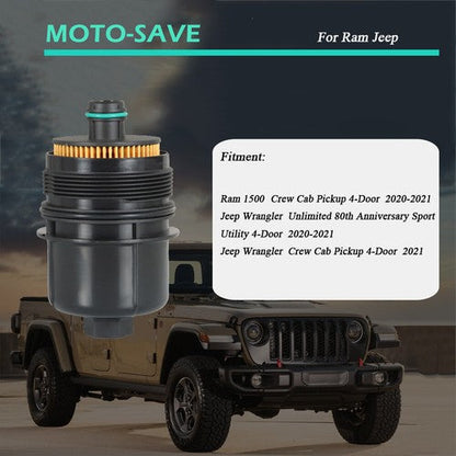 Engine Oil Filter For Jeep Gladiator Wrangler 3.0L Ram 1500 2020-2021 68507598AA