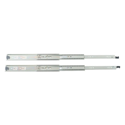 1 Pair of 16" Locking Drawer Slides Full Extension & Lock 150 lb Load Capacity