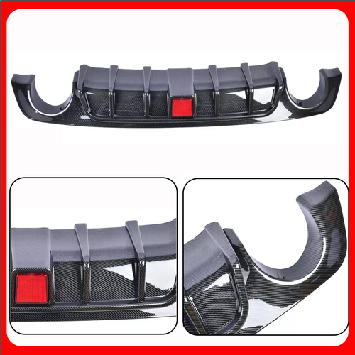Rear Bumper Diffuser Lip LED Brake DRL Light for 2018-2023 for Infiniti Q50