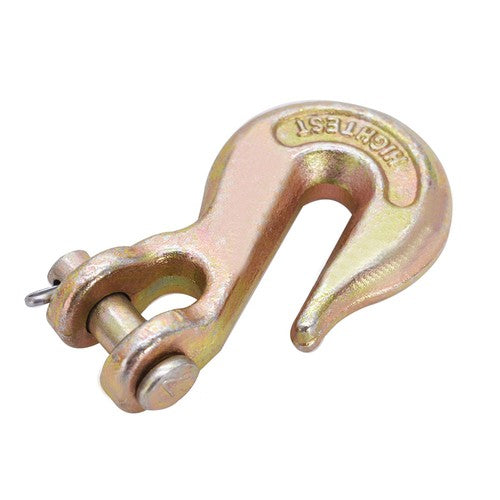 10 Pcs 5/16" Clevis Chain Grab Hook Wrecker Tow Chain Truck Trailer Tie
