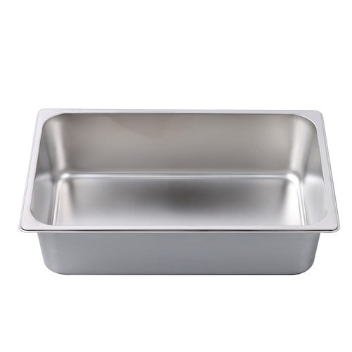 Restaurant Steam Table Pans Full Size 2 Pack 6 Inch Deep Without Lid