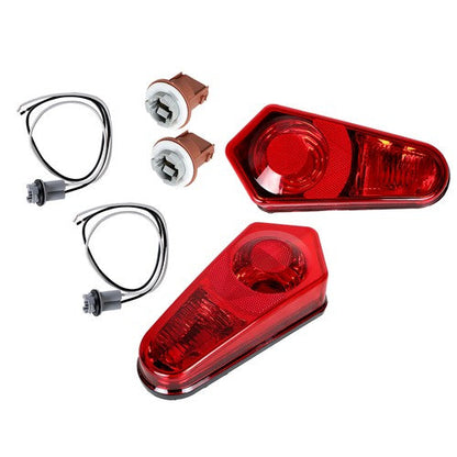 Fit For Polaris ACE RZR Sportsman 2009-2022 1 Pair Tail Lights Lamps Left+Right