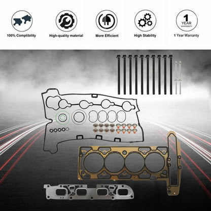 For 14 Chevrolet Impala 12-17 Buick Verano 2.4L l4 Head Gasket Bolts Set