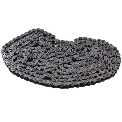 Roller Chain #35 10 Feet Carbon Stell with 2 Connecting Link 0.375 Inch