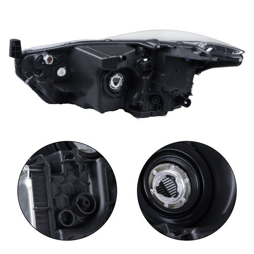 Headlights Headlamps Clear Lens For Nissan Kicks SR 2018 2019 2020 LH+RH Side