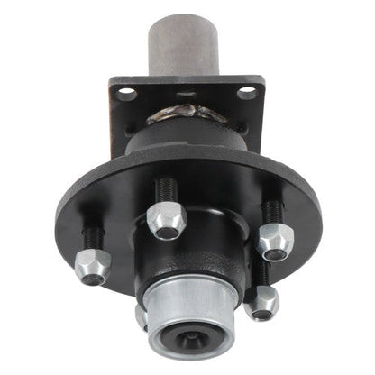 New Pre-assembled - 5-Lug - 4.5" Hub Kit & Flange #84 Spindle with Bearing Kit