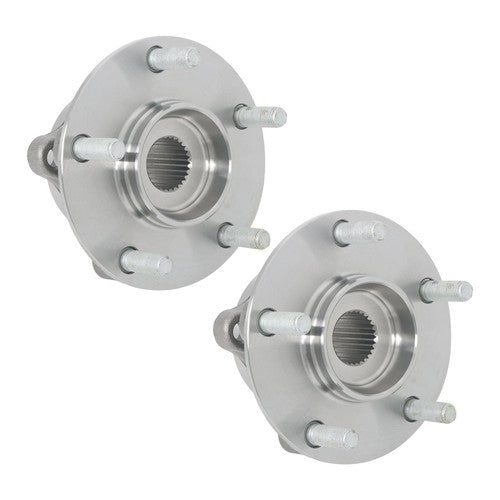 2 Pcs Wheel Hubs Bearing Assembly Front AWD For Mitsubishi Lancer 2.0L 2008-2015