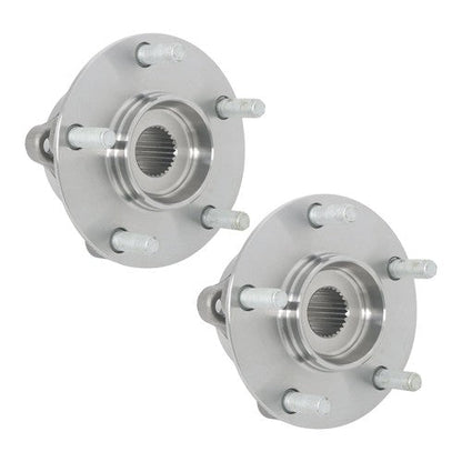 2 Pcs Wheel Hubs Bearing Assembly Front AWD For Mitsubishi Lancer 2.0L 2008-2015
