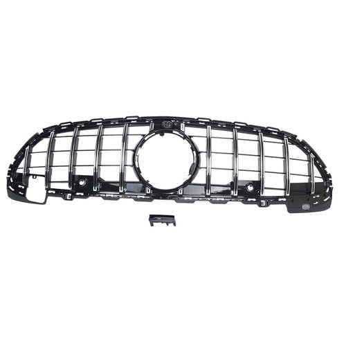 For Mercedes Benz C200 C300 W/AMG Line C43 AMG 2022+ Chrome Front Bumper Grille