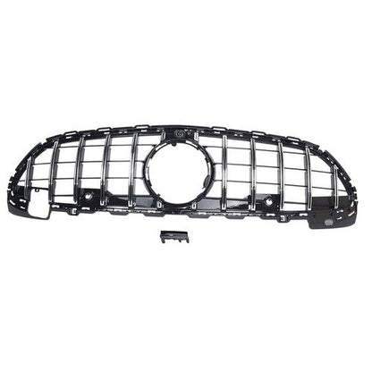 For Mercedes Benz C200 C300 W/AMG Line C43 AMG 2022+ Chrome Front Bumper Grille