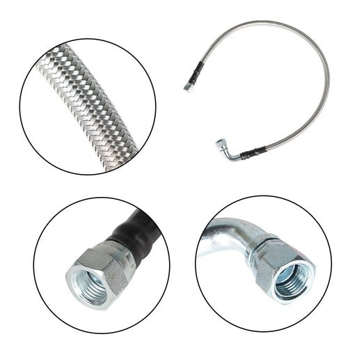 48RE Transmission Cooler Hoses Lines Kit For Dodge Ram 3500 2003 04-07 5.9L L6