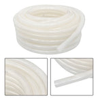 High Pressure Water Hose 50FT Braided Clear PVC Vinyl Tubing 1/2" ID 3/4" OD