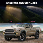 For 2005-2011 Toyota Tacoma Clear Lens Front Bumper Fog Lights Lamps W/Wiring