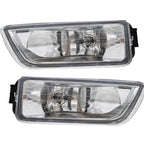 Pair Clear Bumper Driving Fog Light Kit For Honda Accord 4DR Sedan 2003-2007