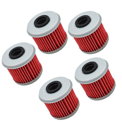 5pcs Oil Filter For Honda TRX450R CRF250X CRF450X CRF250R CRF450R CRF150R NEW
