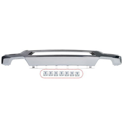 Front Bumper Lower Molding Trim Valance Chrome for Ford F 150 XL XLT 2024 2025