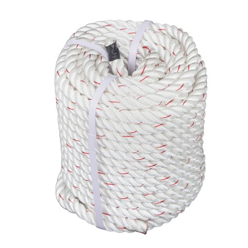 3/4inch x 120FT Breaking Strength Polyester Braided Rope 2038lbs Heavy Duty