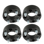 For Suzuki 4x110 2" 74mm Hub Bore M10x1.25 Studs Wheel Spacers 4Pcs Black New