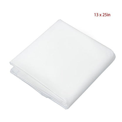 UV Resistant Polyethylene 13 × 25 FT Clear Greenhouse Plastic Sheeting - 6 mil