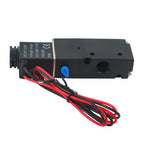 1/4" 3 Way 2 Position Directional Control Electric Solenoid Air Valve 12V DC HOT