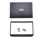 Black Back Cover & Bezel Hinges For Acer Aspire A515-54 A515-54G A515-55 Top Lid