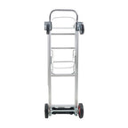 Aluminum Hand Truck 2 in 1 Folding Dolly Cart 400 lbs Capacity Heavy Duty 150kg