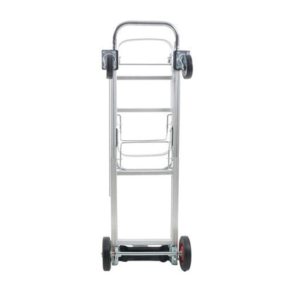Aluminum Hand Truck 2 in 1 Folding Dolly Cart 400 lbs Capacity Heavy Duty 150kg