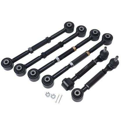 Rear Upper + Lower Control Camber Arms For 2003-2007 Honda Accord 6Pcs US