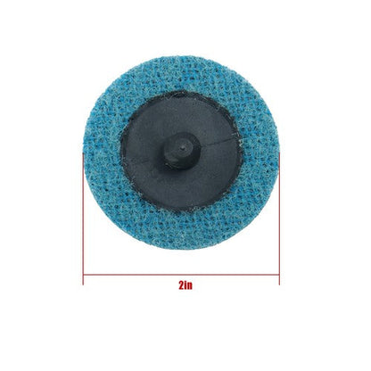 25 Pack Surface Conditioning Quick Change Discs 2" Fine Prep Pad Discs