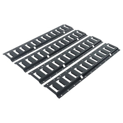 Bolt-On E Track Kit 4 Pack 2FT Universal Carbon Steel Trailer Cargo Control