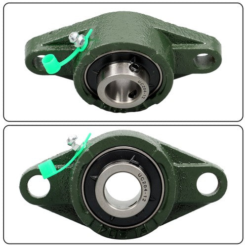 UCFL204-12 Pillow Block Bearing 3/4" Bore 6Pcs Self-Aligning Solid Base