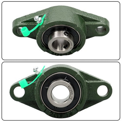 UCFL204-12 Pillow Block Bearing 3/4" Bore 6Pcs Self-Aligning Solid Base