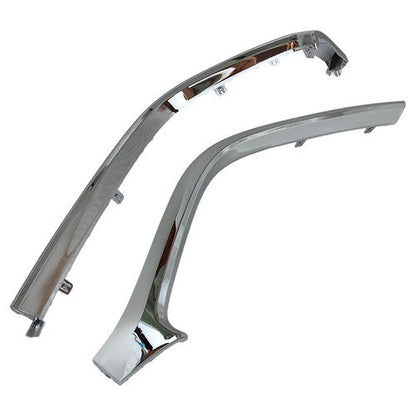 Lower Grille Molding Set Chrome For 2017-2018 Mazda 3 MA1214106 BANE507K1