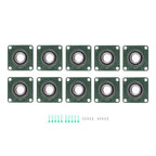 10 Pack UCF208-24 Pillow Block Bearing 1 1/2" Bore 4-Bolt Self-Alignment