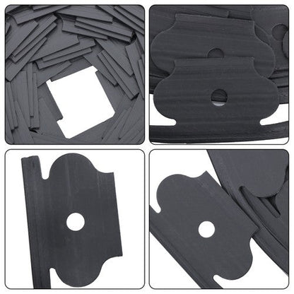 No-Dig Garden Edge Lawn Border L-shaped Landscape Edging Border Kit 90 FT