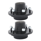 New 2 Sets of Trailer Hubs kit Fits For 6000 lbs# 6 Lug 6 on 5.5'' Trailer axles