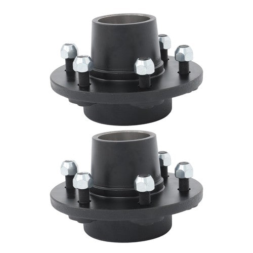 New 2 Sets of Trailer Hubs kit Fits For 6000 lbs# 6 Lug 6 on 5.5'' Trailer axles