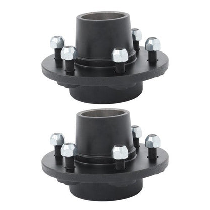 New 2 Sets of Trailer Hubs kit Fits For 6000 lbs# 6 Lug 6 on 5.5'' Trailer axles