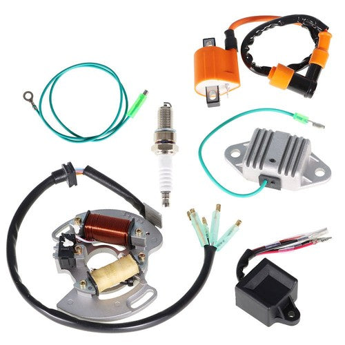 For Yamaha Blaster YFS200 1997-2001 Ignition Spark Plug CDI Regulator & Stator