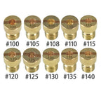 10pcs Carburetor Main Jet kit &(10pcs Set) Slow/Pilot Jet For PWK OKO CVK New
